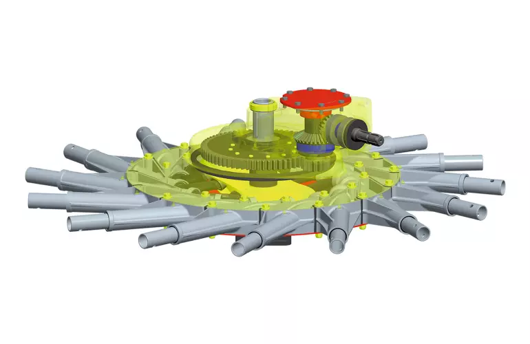 Masterdrive gearbox