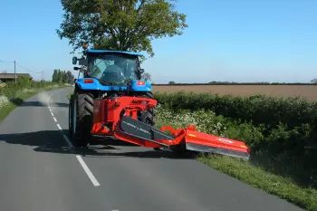 The design of the SPRING-LONGER 80 Series Verge Mowers ensures a consistent plant cover and homogeneous strands.