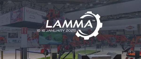 LAMMA stand and logo