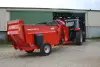 The KUHN PRIMOR 5570 M in transport mode