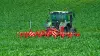 The ROWLINER row-crop cultivator at work in a field