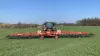 Photo of the TINELINER tine weeder in a field of barley